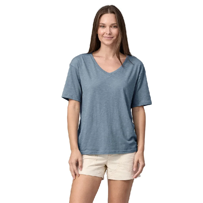 Comfortable And Cold-proof Patagonia Mainstay Tee-Light Plume Grey