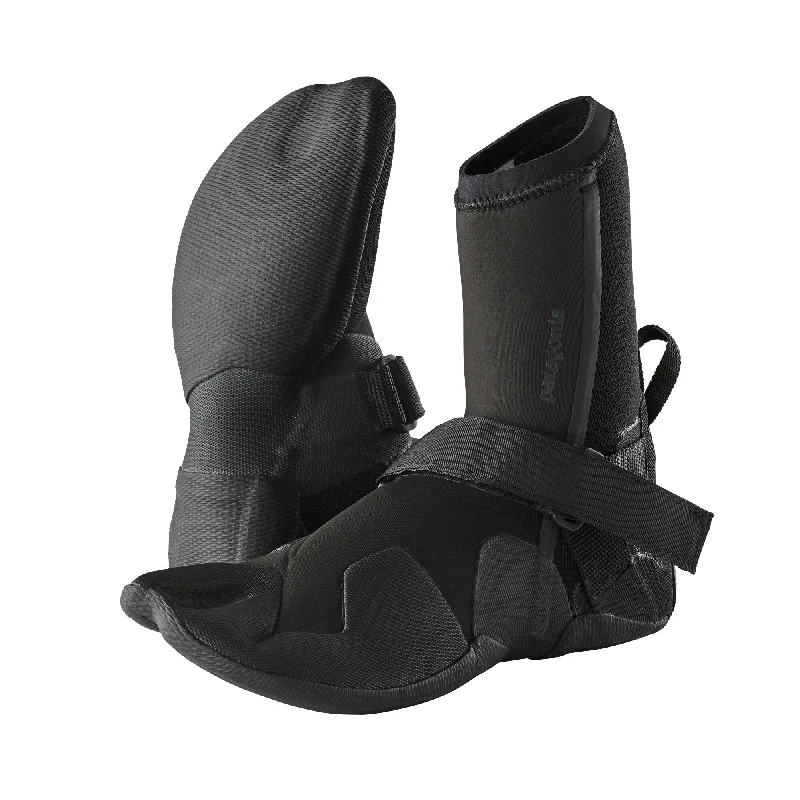 Carefree Patagonia R3 Yulex Split Toe Booties-Black