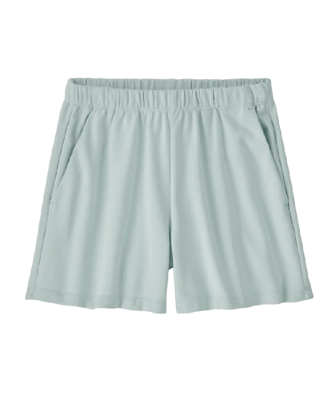 Soft And Comfortable Patagonia ROC Cotton Essential Shorts-Wispy Green