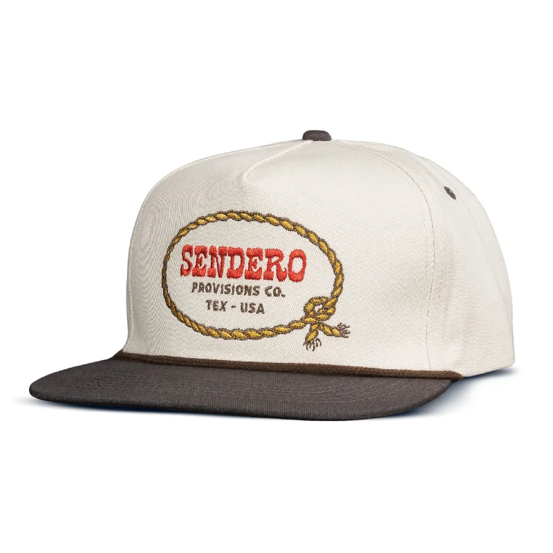 Elegant Temperament Sendero Provisions Co. "Stagecoach" Snapback Hat in Cream