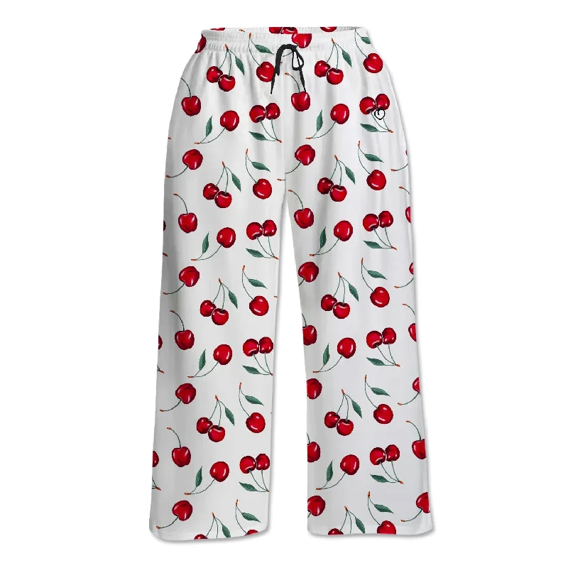 Chic Outfits Unisex Lounge Pants - Cherries