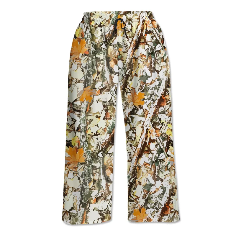Breathable Style Unisex Lounge Pants - Maple Branches