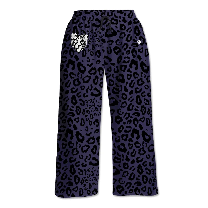 Relaxed Fashion Unisex Lounge Pants - Panther Print