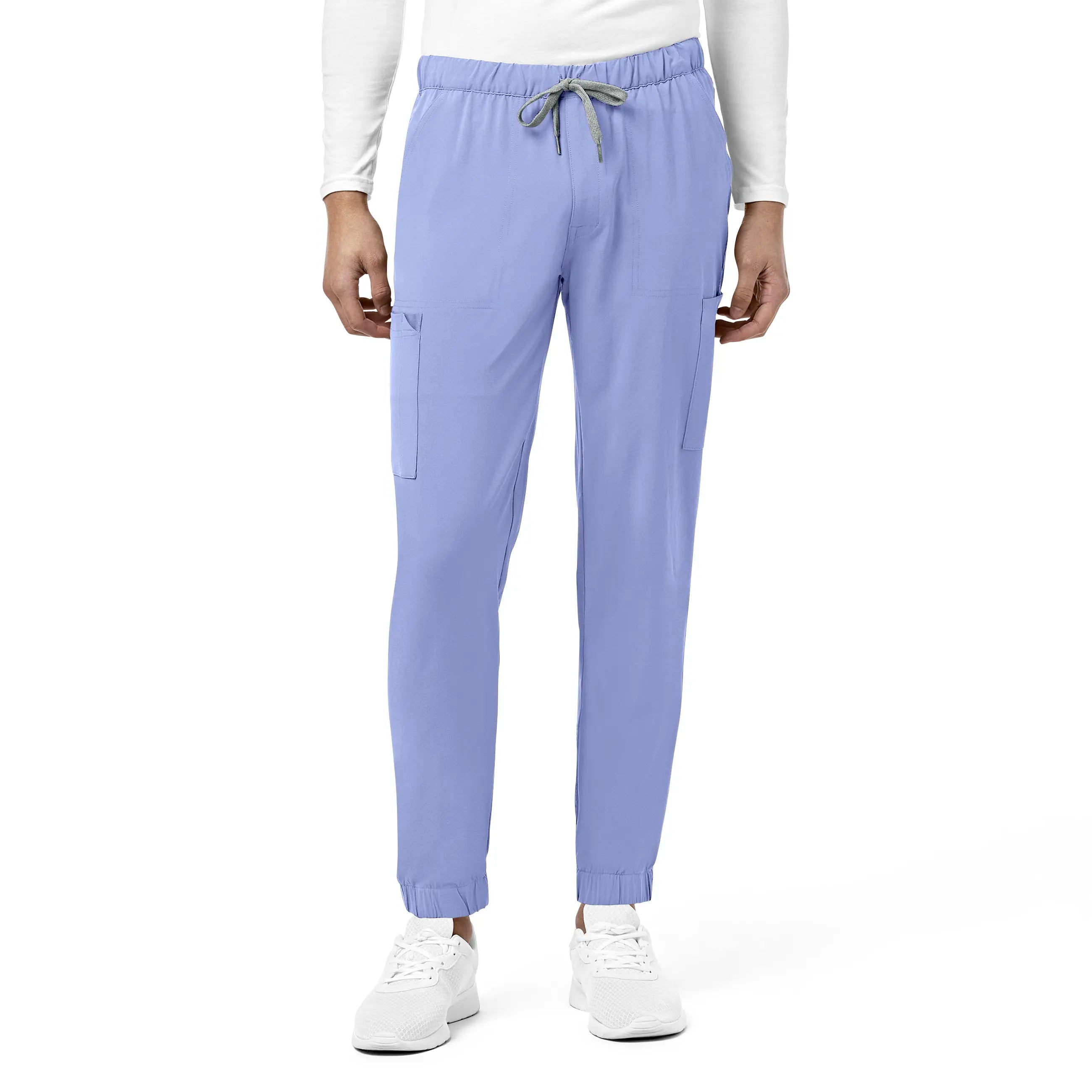 Casual Comfort Wink Men's Jogger Scrub Pant - Ceil Blue