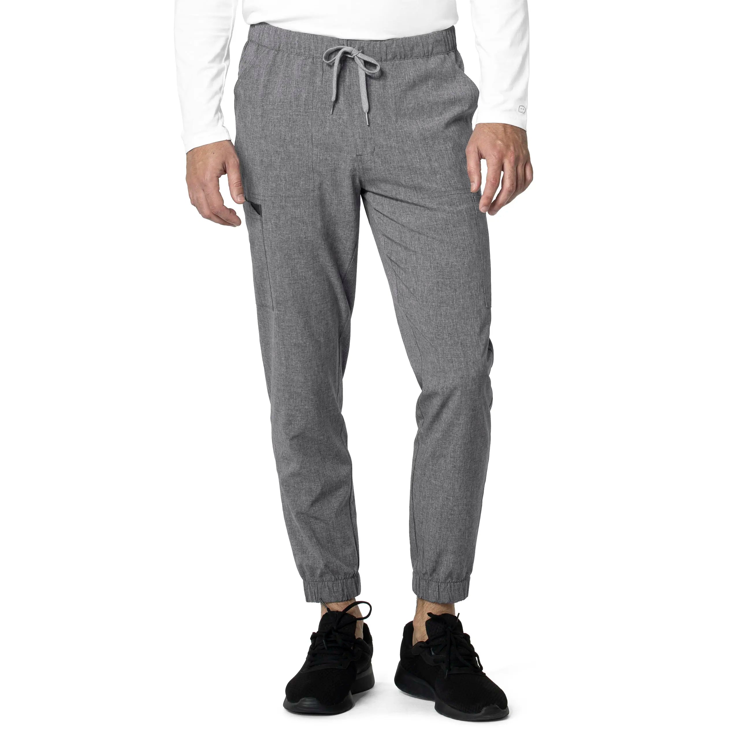 Modern Comfort Wink Men's Jogger Scrub Pant - Grey Heather