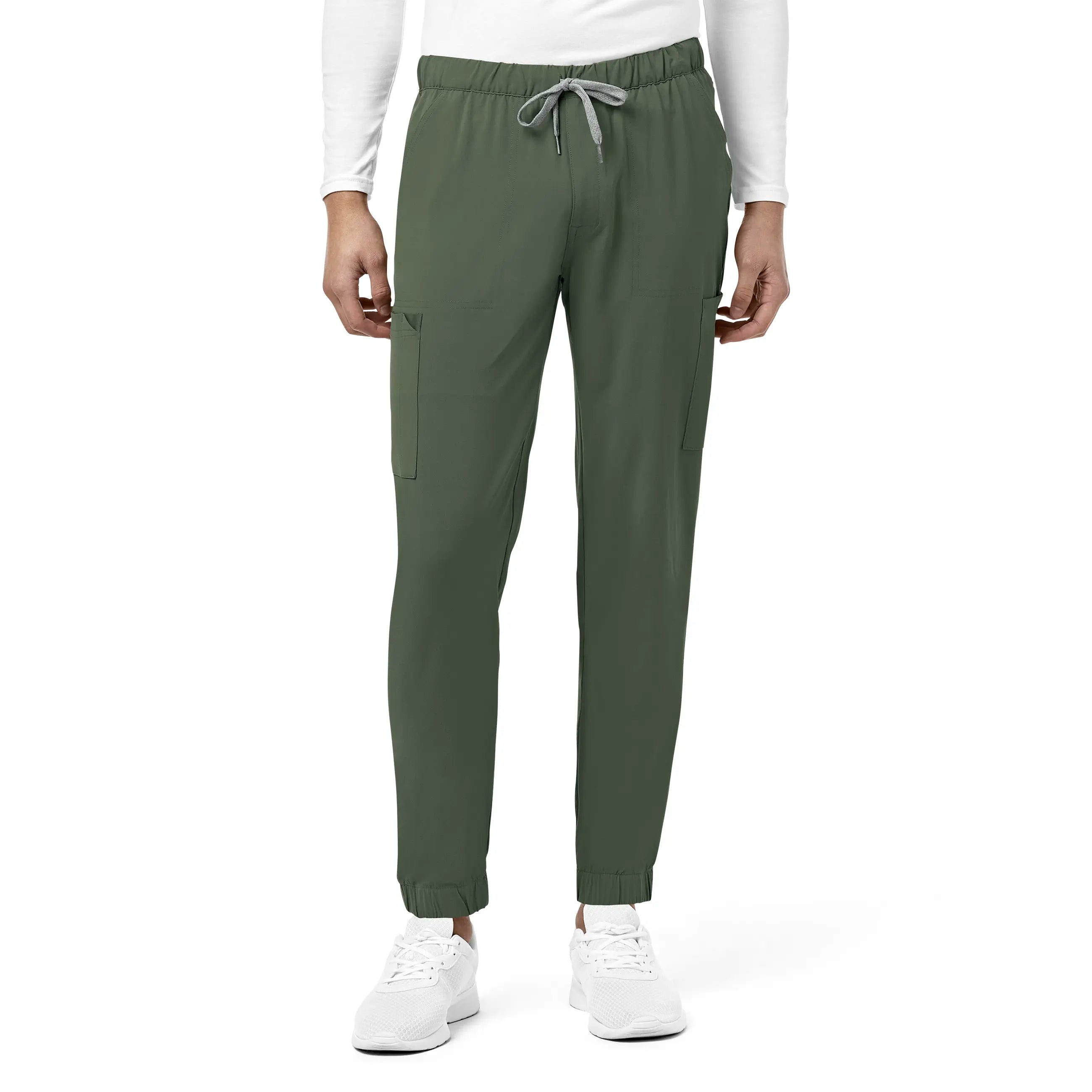 Basic Comfort Wink Men's Jogger Scrub Pant - Olive