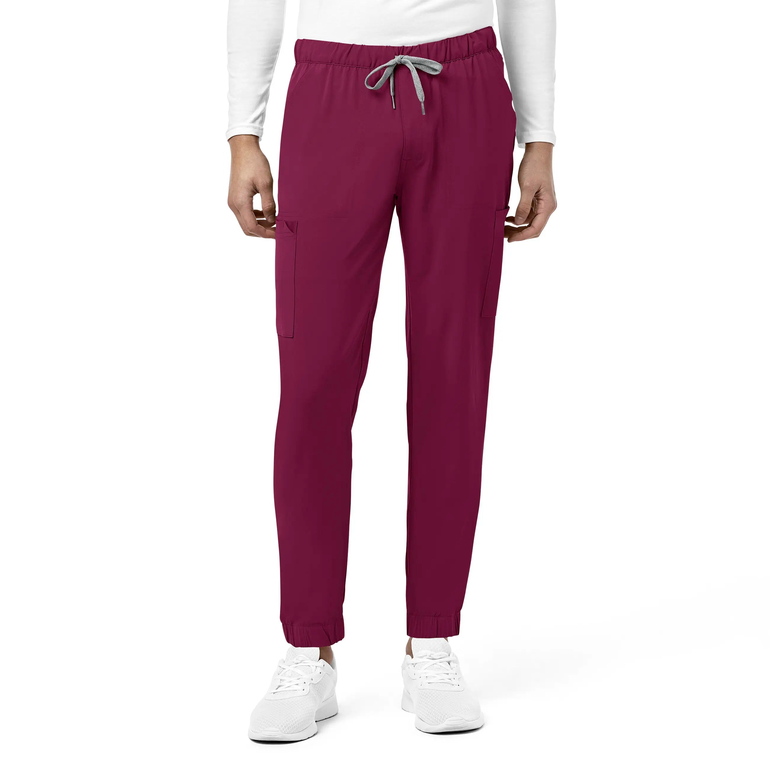 Smart Comfort Wear Wink Men's Jogger Scrub Pant - Wine