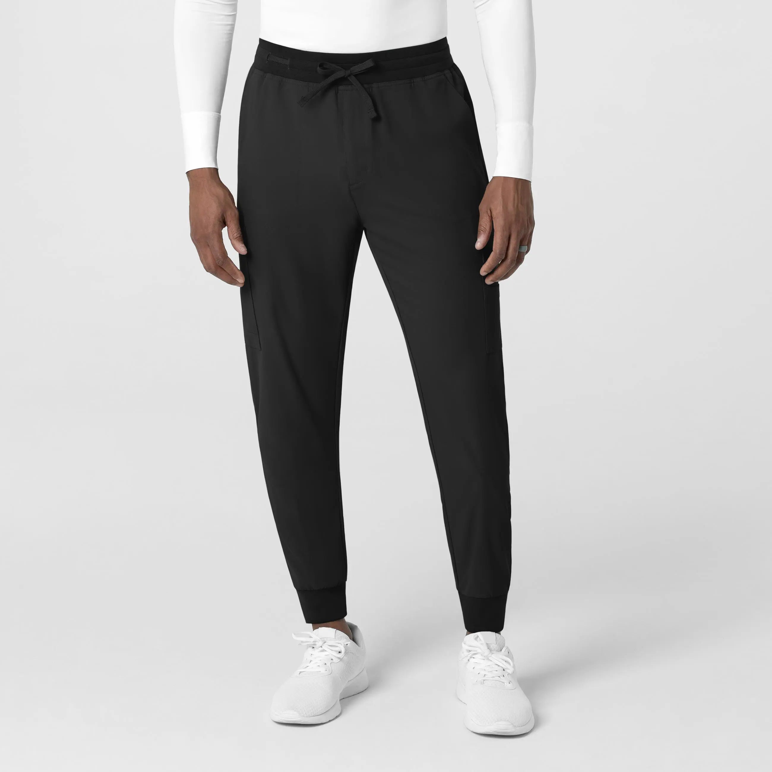 Classic Choice Wink Men's Utility Jogger Scrub Pant - Black