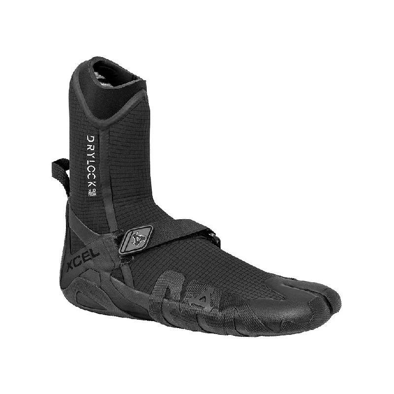 Denim Design Xcel Drylock Split Toe 3mm Booties-Black