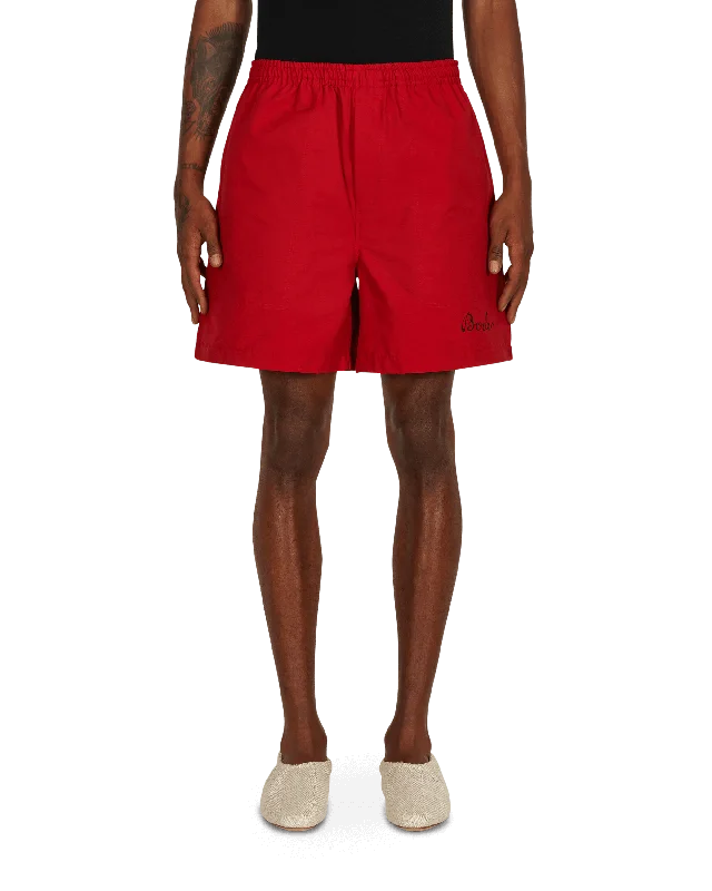 Fashionable And Fashionable Monarch Rugby Shorts Red