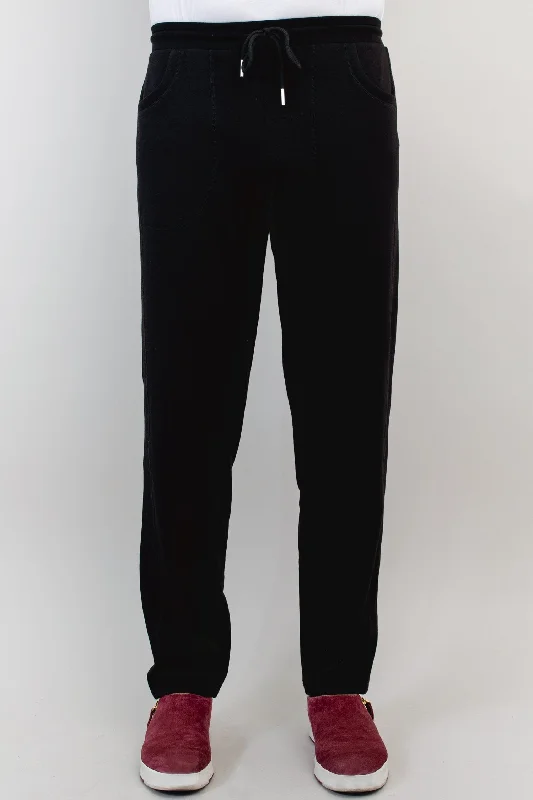 European And American Style Chris Pant, Black, Cotton