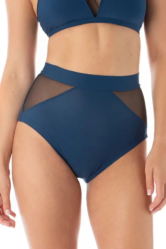 Basic Comfort Dragonfly Monica Mesh Shorts - Petrol