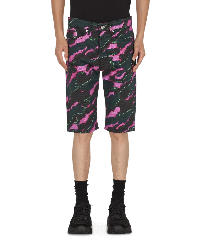 Creative Prints Len Lye Penna Tris Shorts Pink