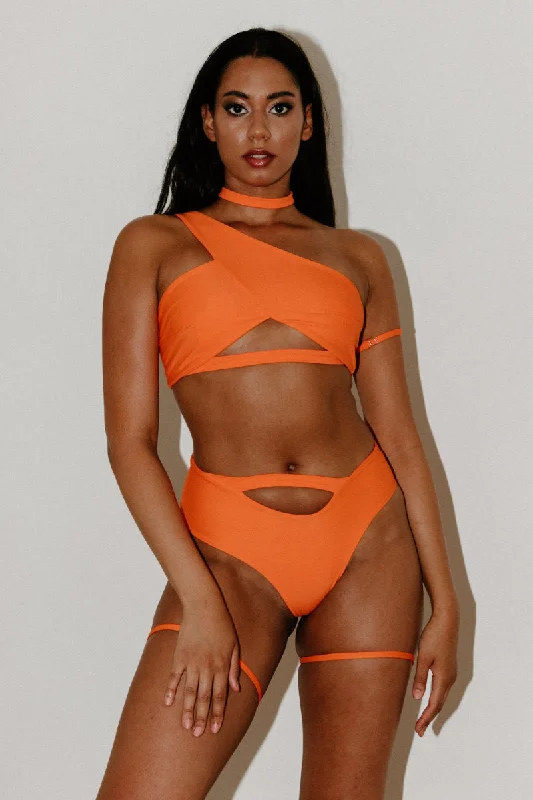 Simple And Comfortable FANNA Empower Bottoms - Orange