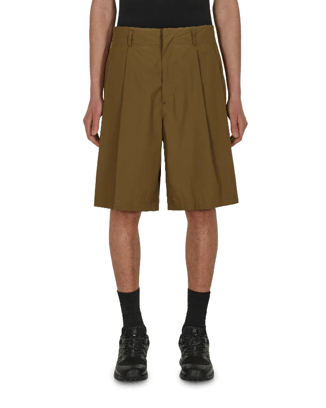 Must-have For Fashion 2 Moncler 1952 Cotton Poplin Shorts Green