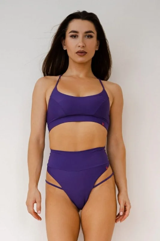 Exclusive Customization Pole Addict So Grr Shorts - Violet