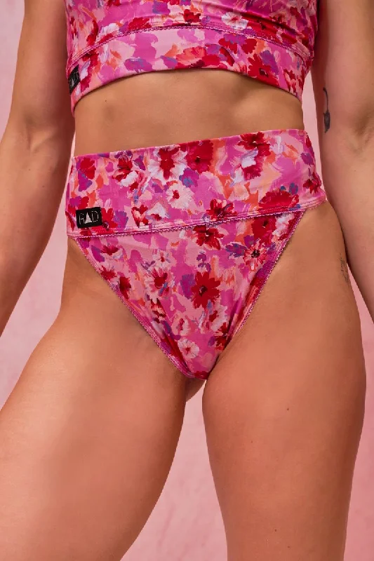 Comfortable Jeans RAD Paradiso Melita Bottoms - Pink Floral