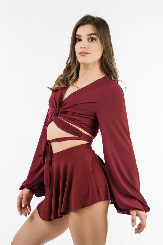 Stretch Design REV ACTIV Juliette Skirt - Wine