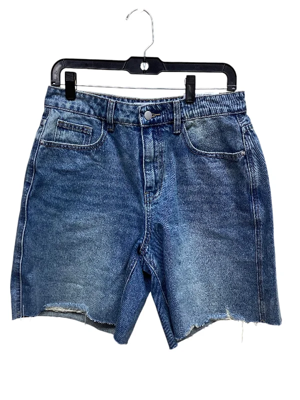 Lounge Chic Shorts By Clothes Mentor In Blue Denim, Size: 8