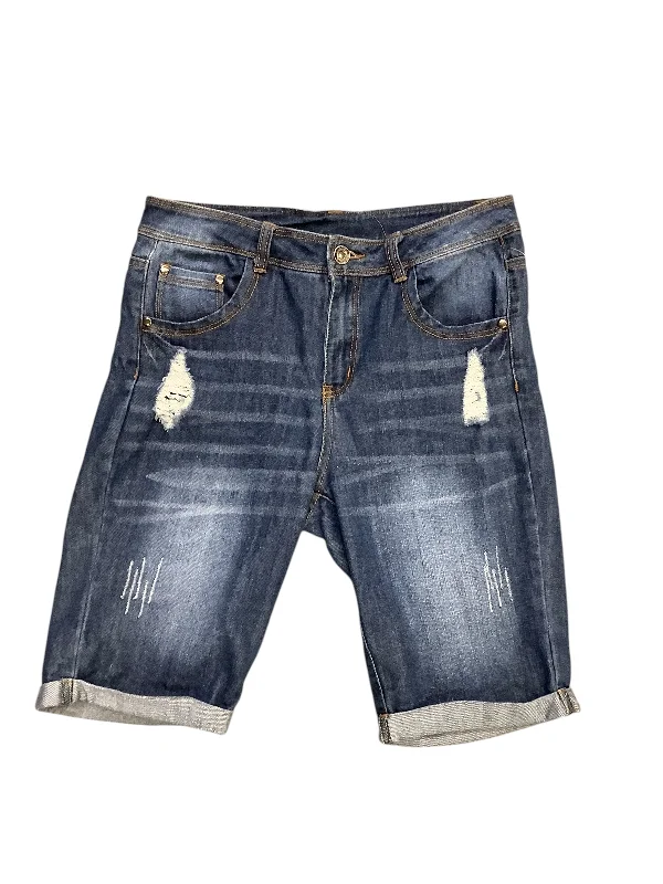 Chic Outfits Shorts By Clothes Mentor In Blue Denim, Size: S