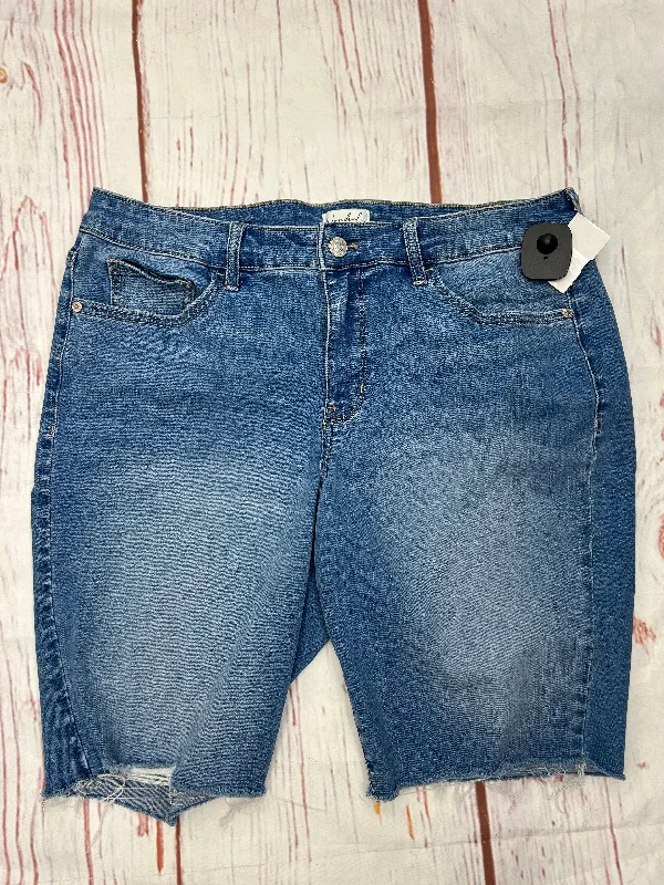 Cozy Lounge Wear Shorts By Clothes Mentor In Denim, Size: 12