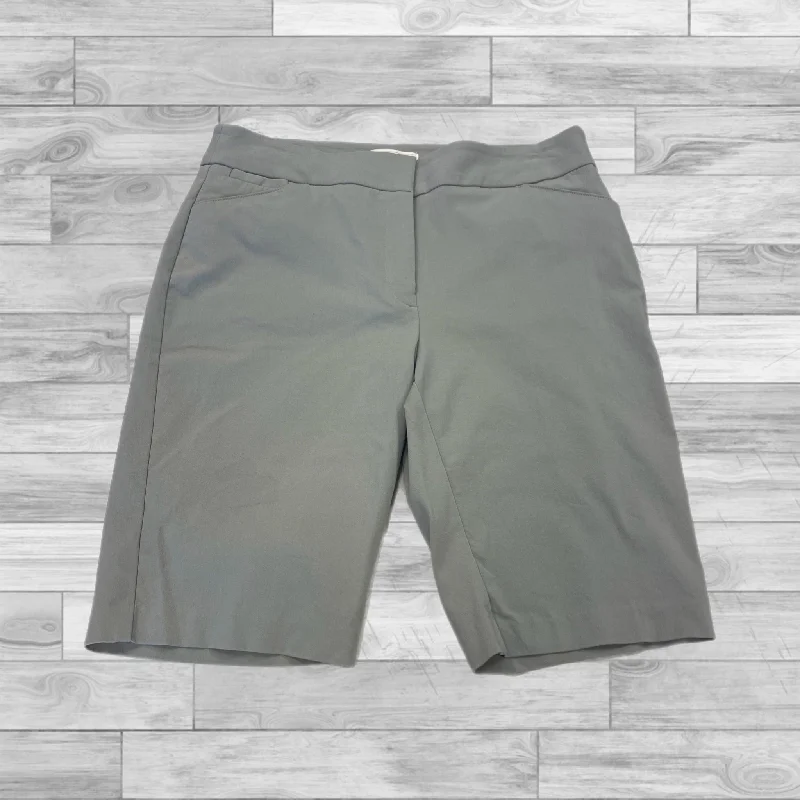 Elegant Wear Shorts By Clothes Mentor In Grey, Size: 10