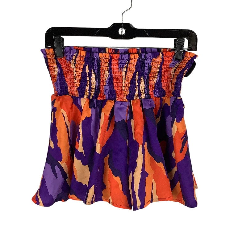 Relaxed Dresses Shorts By Clothes Mentor In Purple, Size: S