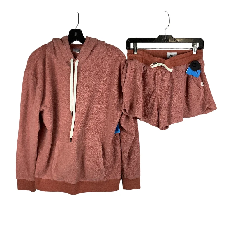 Comfort Fit Shorts Set By Clothes Mentor In Pink, Size: M