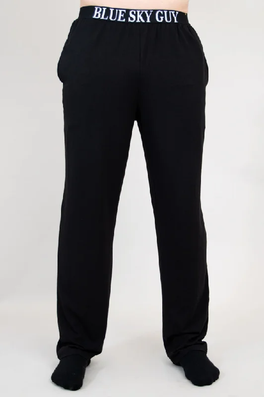 Eye-catching Personality Tanner Pant, Black, Bamboo