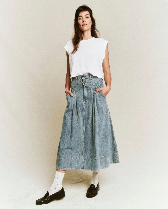 Body Design The Field Skirt. -- Misty Wash