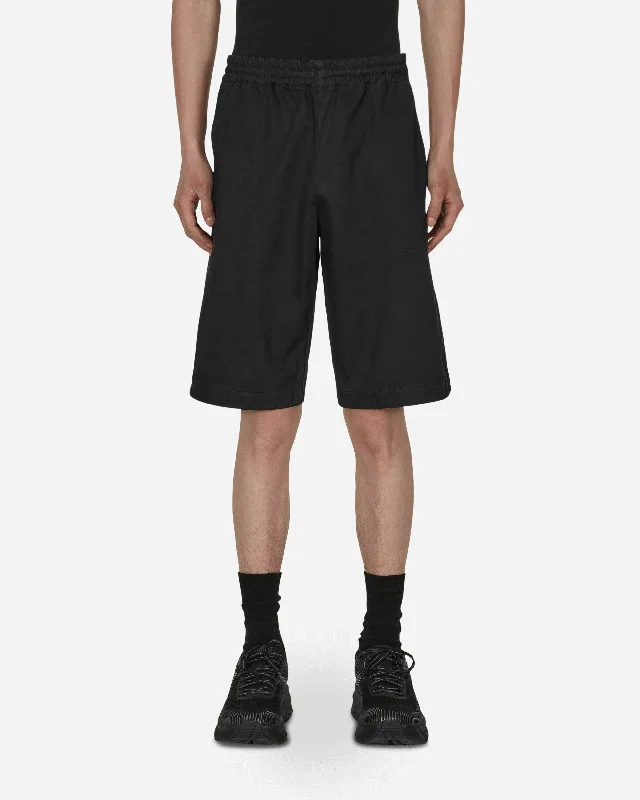 Avant-garde Design Cotton Shorts Blue