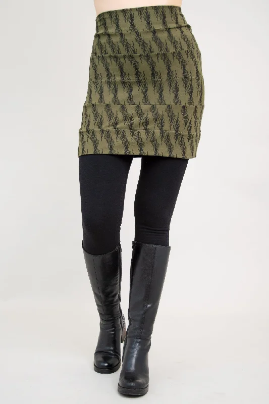New Products Whistler Skirt, Cedar Forest,  Bamboo  - Final Sale